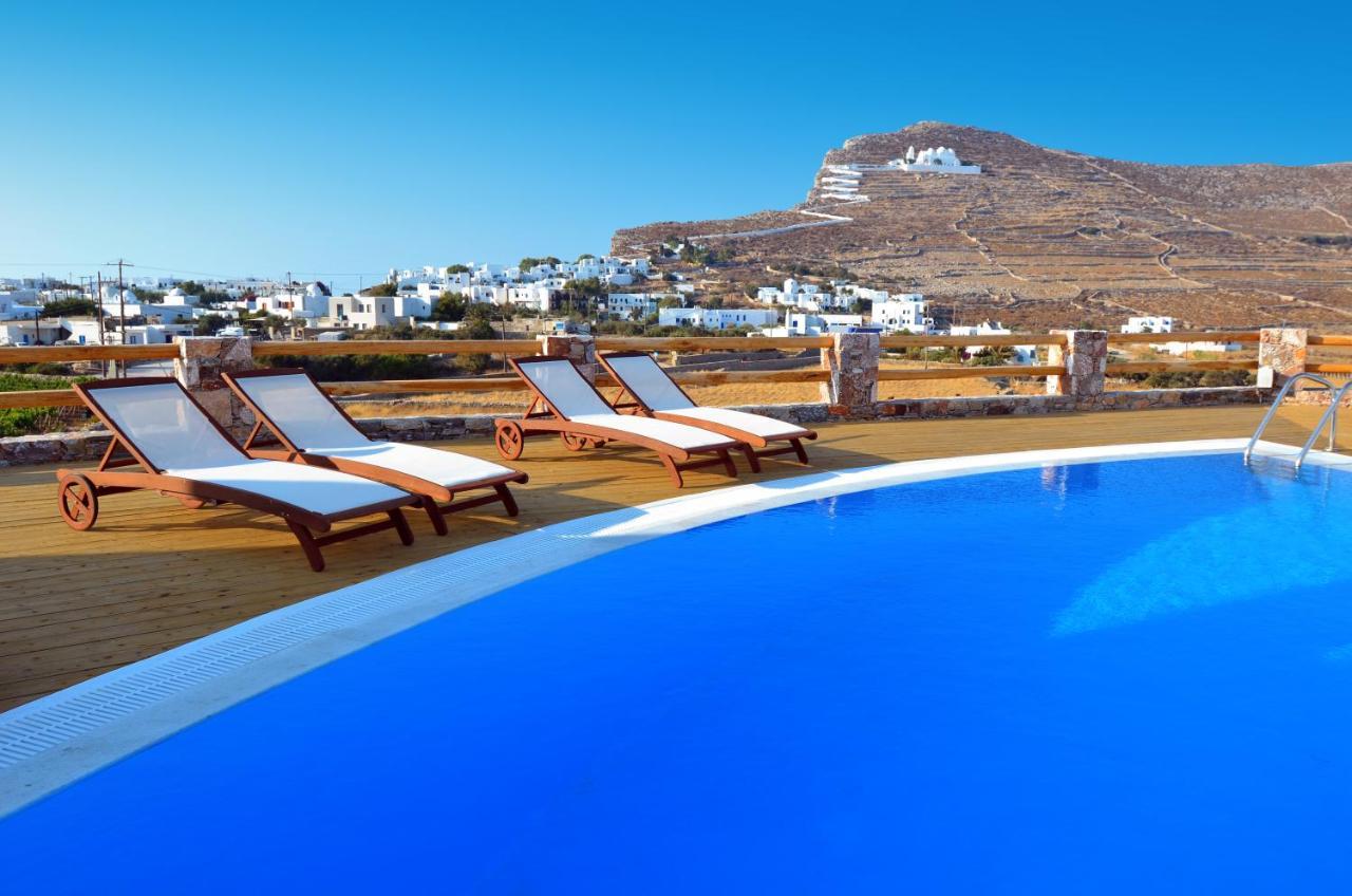 Aspalathras White Hotel Folegandros Town Exterior photo